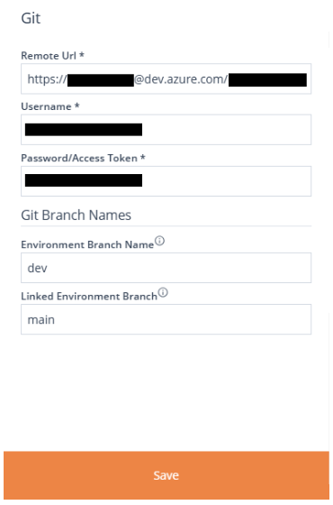 Linked Environment Branch